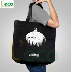 Christmas canvas bags