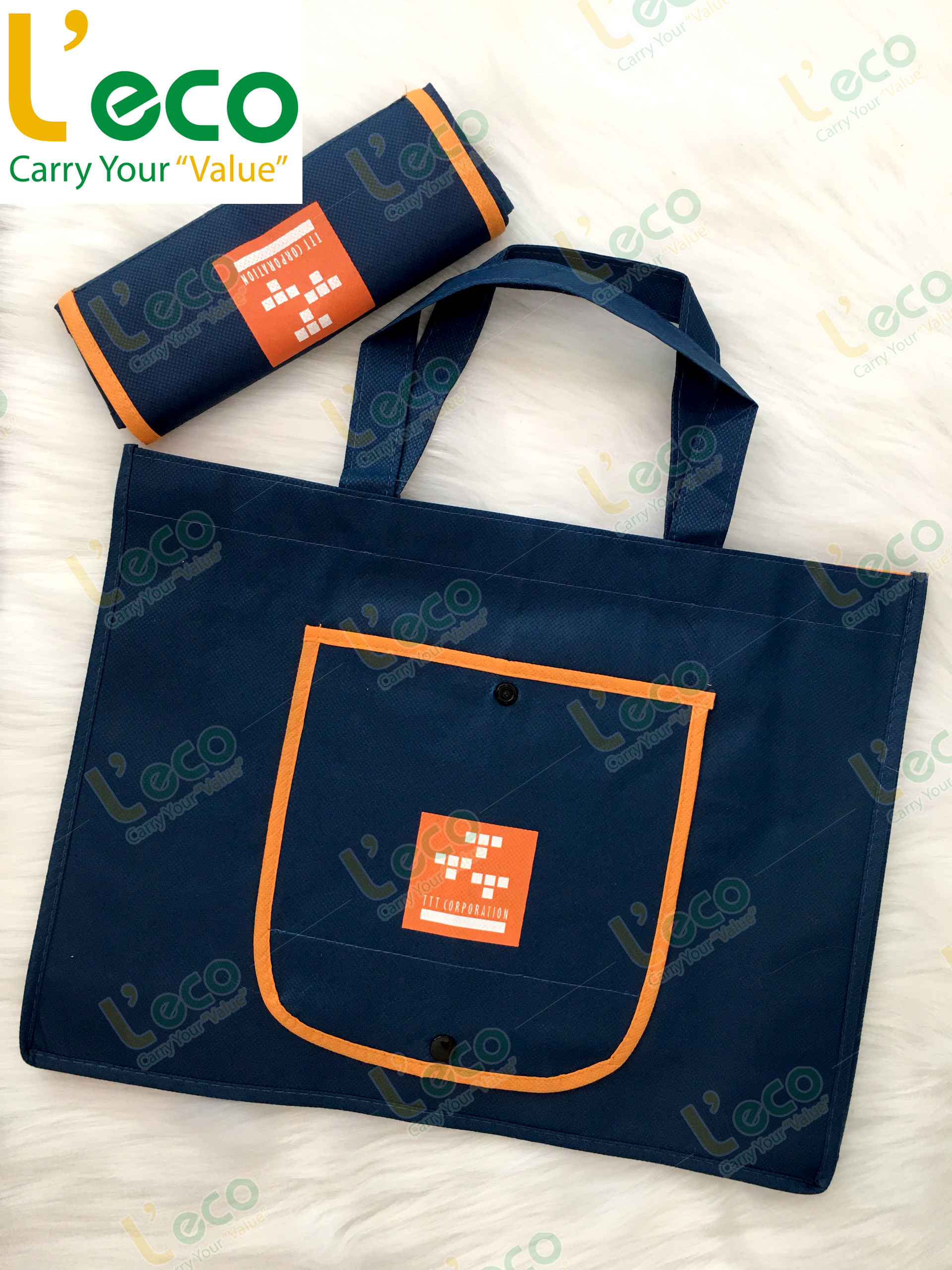 foldable non-woven bags