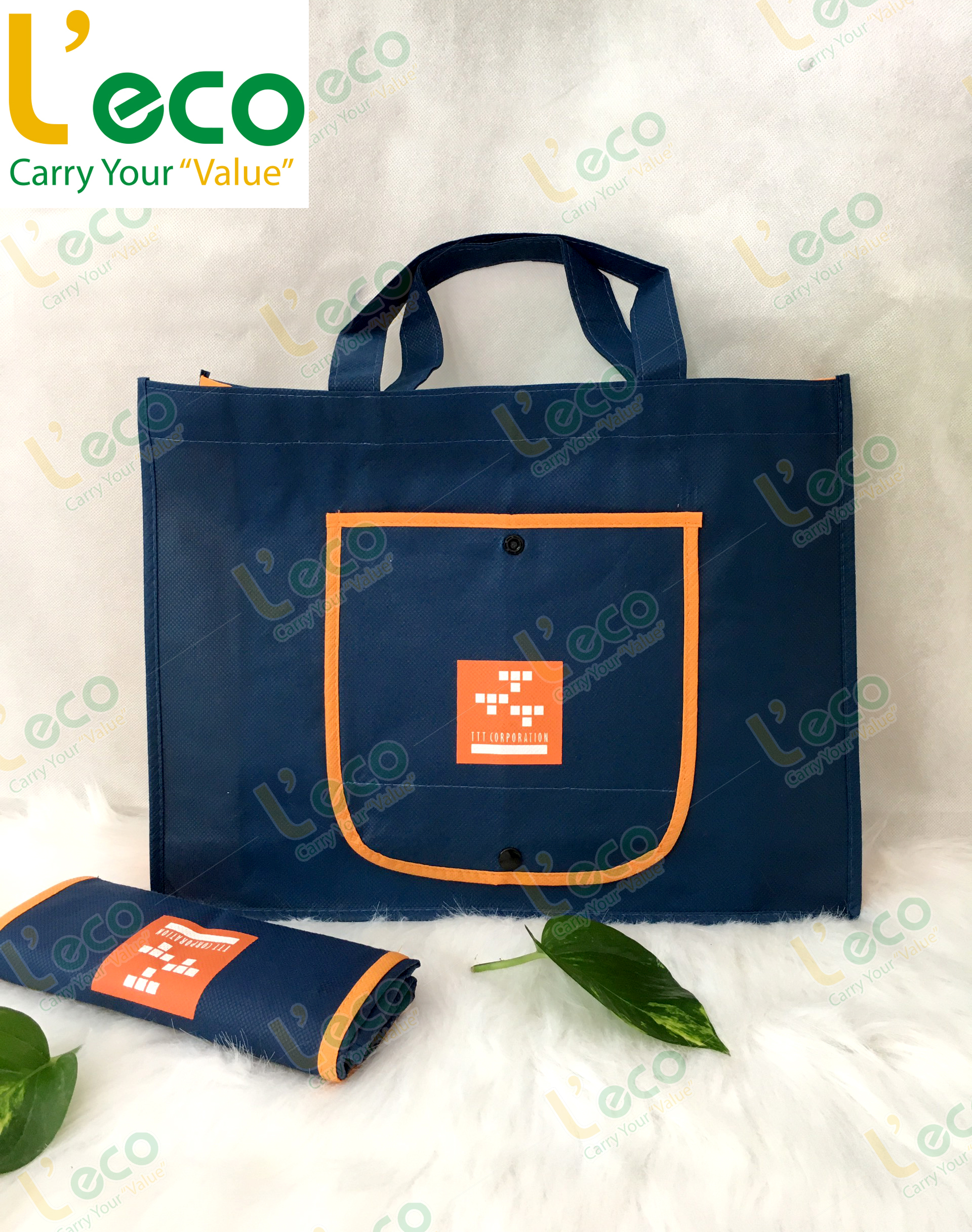 foldable non-woven bags