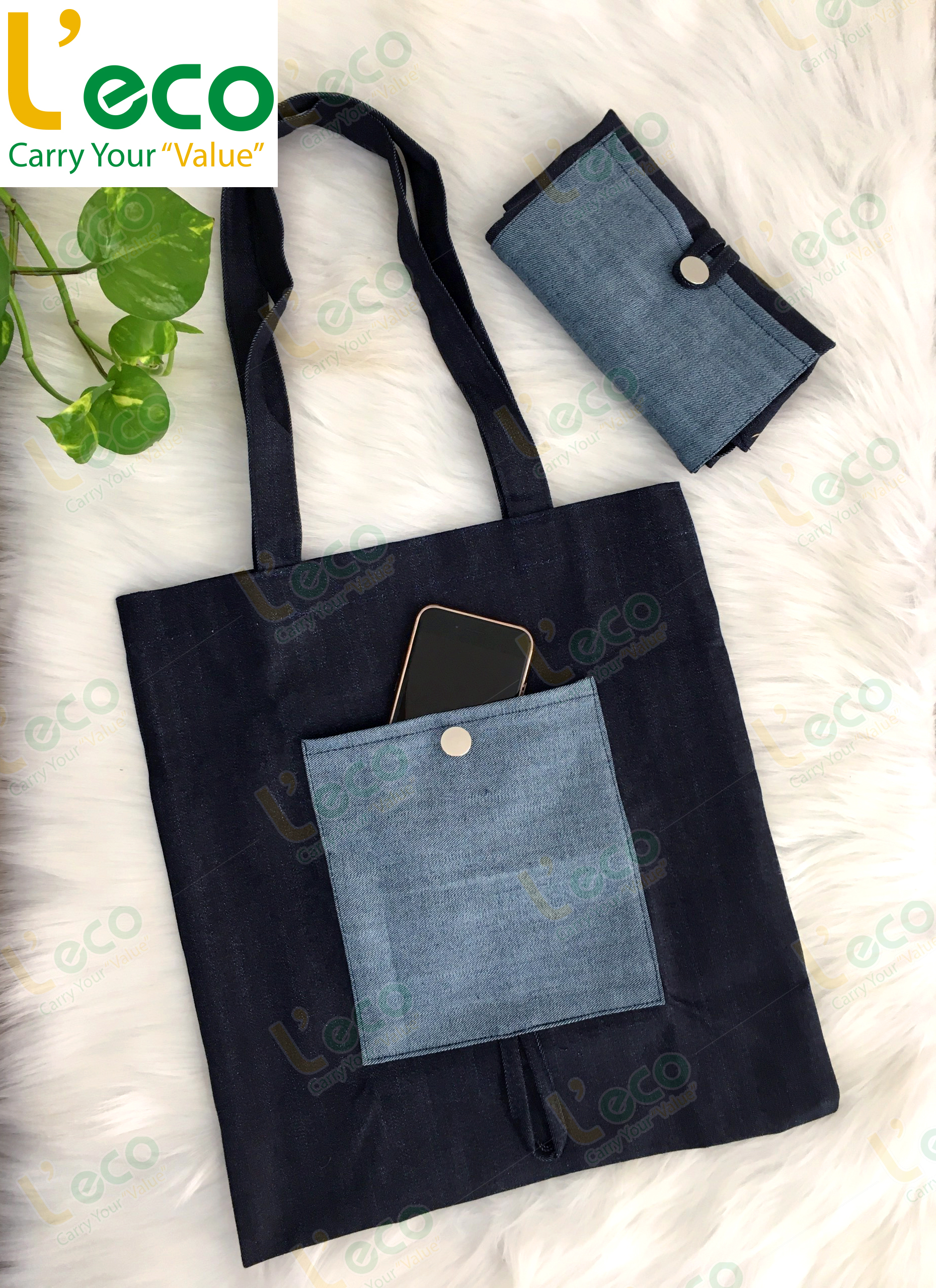 cloth bag from coffee grounds