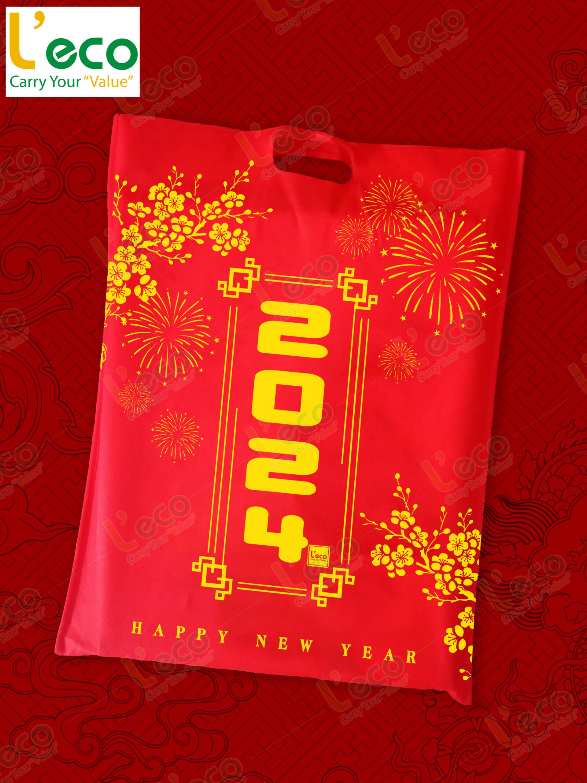 Tet calendar bag