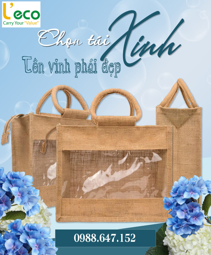 jute gift bag