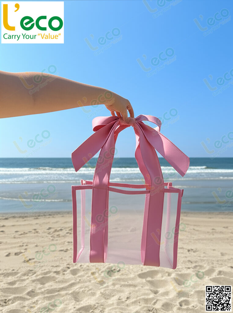 pink mesh bags