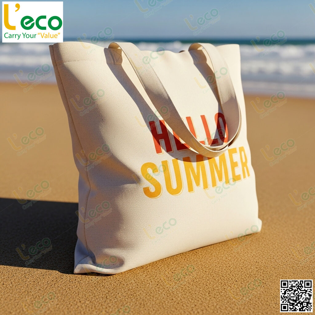 summer canvas bag