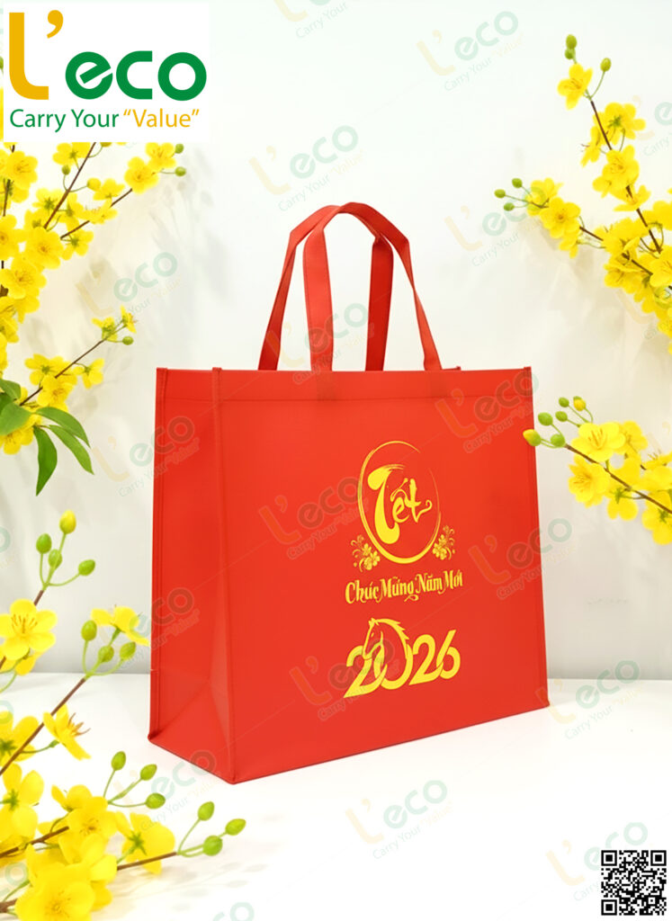 2026 Tet gift bag non-woven fabric