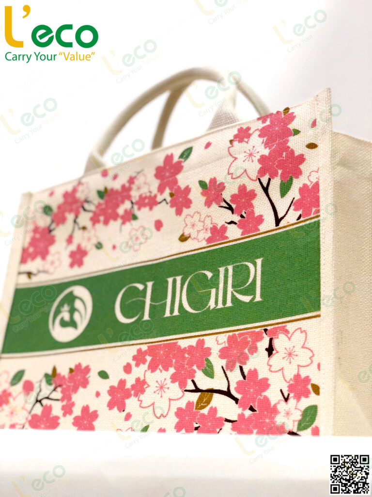 Linen Jute Fabric Bag