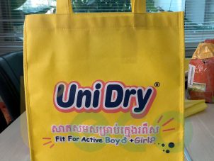 EXPORT OF NON-WOVEN BAGS FOR CAMBODIA MARKET