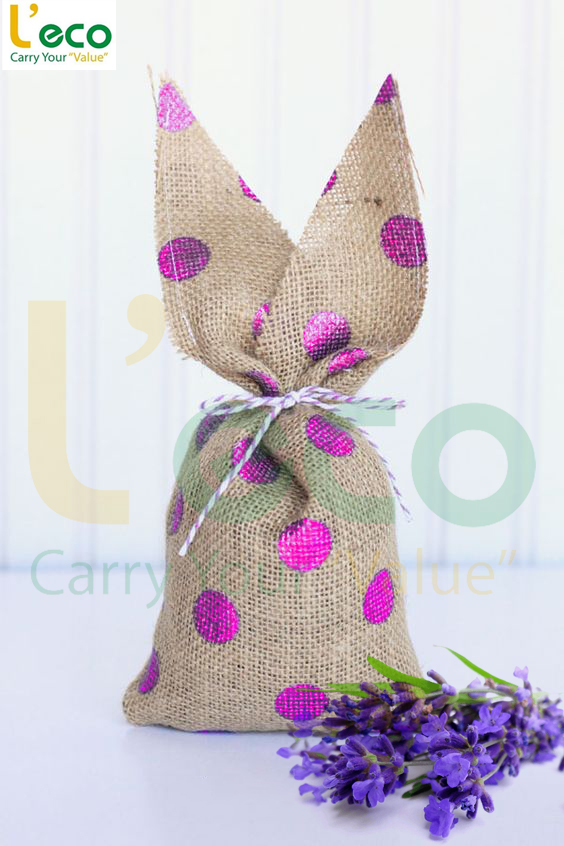 STORAGE SCENT WITH JUTE COLTH BAGS