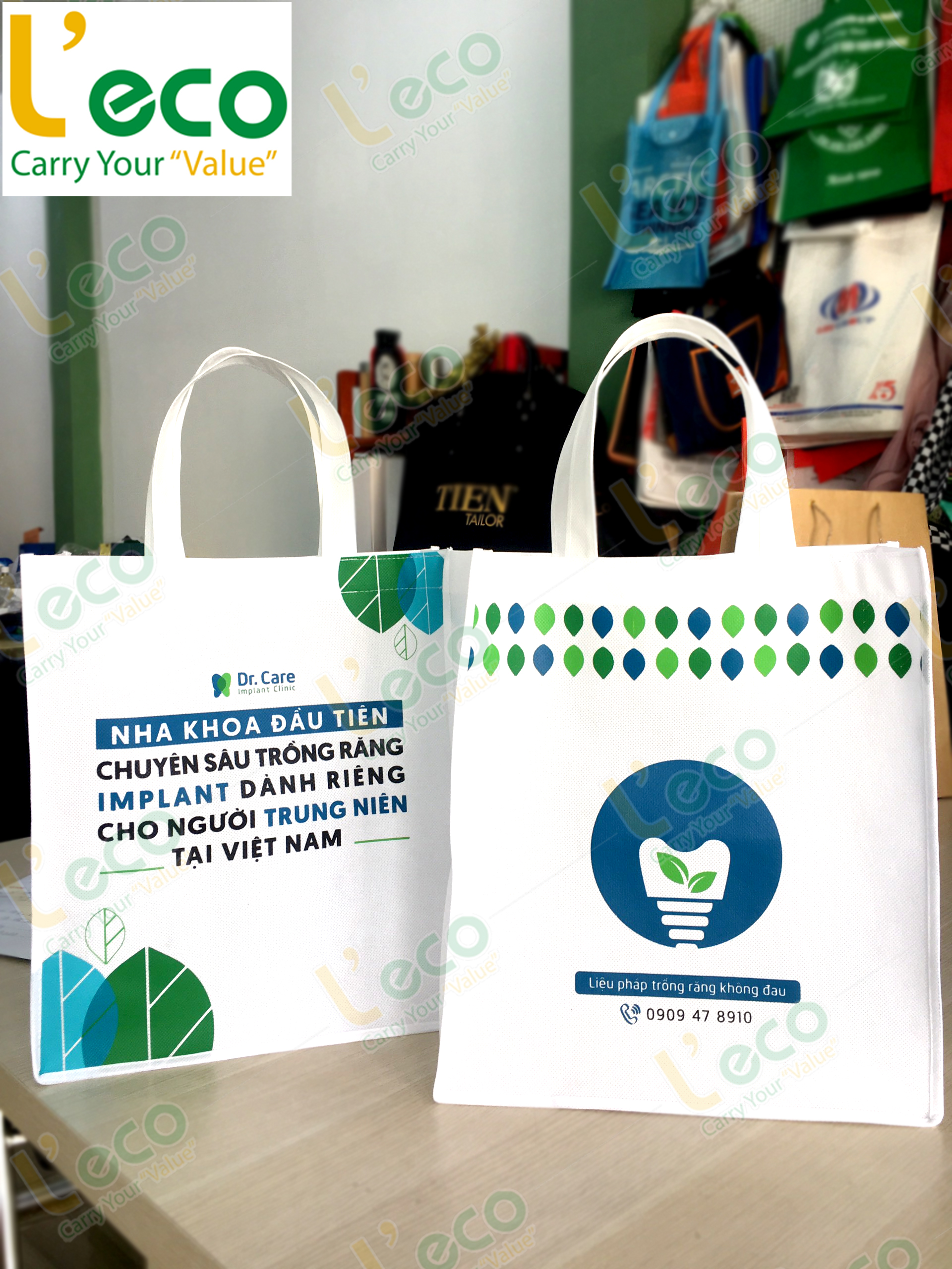 Tips to design impressive images on non-woven bags to help businesses promote their brands