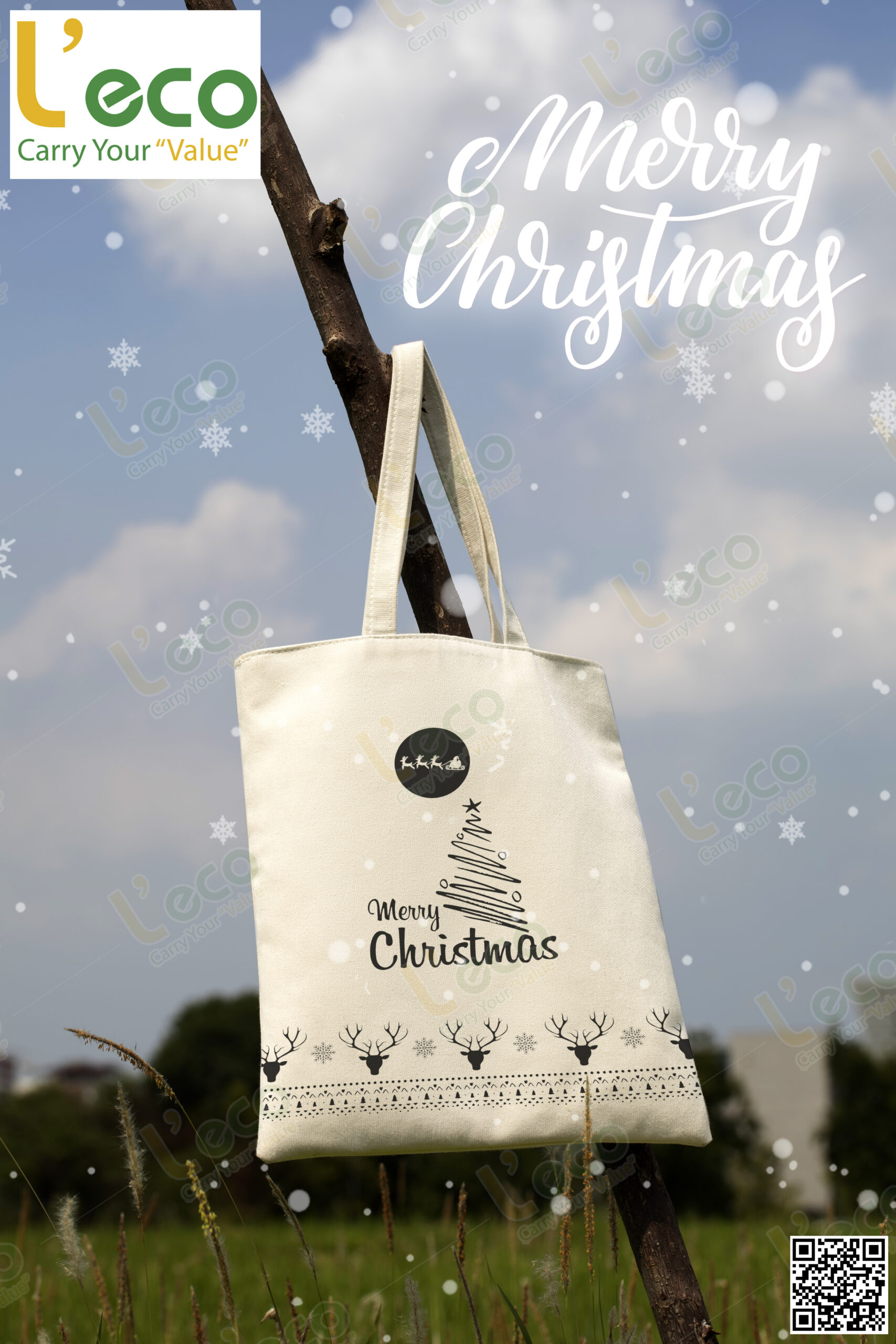 Unique Christmas Tote Bag – Meaningful Gift for the Holiday Season