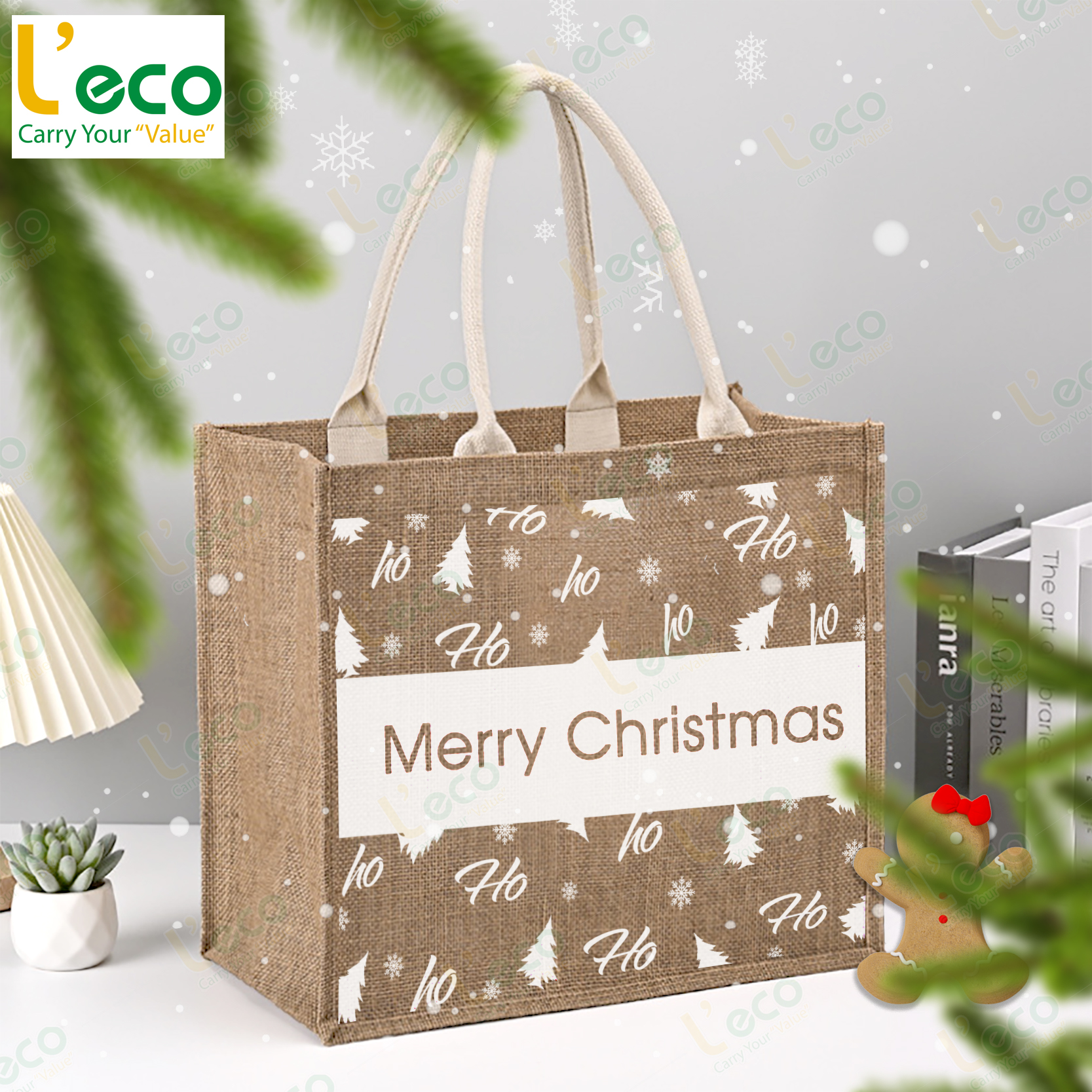 Christmas Gift Bags with Beautiful Designs Tailored to Customer Needs