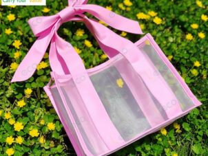 Pink Mesh Bag A Sweet Gift for a Vibrant Summer